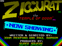 Ziggurat - The Temple of Doom (1984)(Software Super Savers)